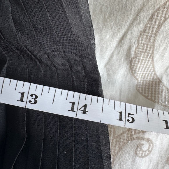 3 For $25 Black Crepe Corset Style Top - Picture 12 of 12